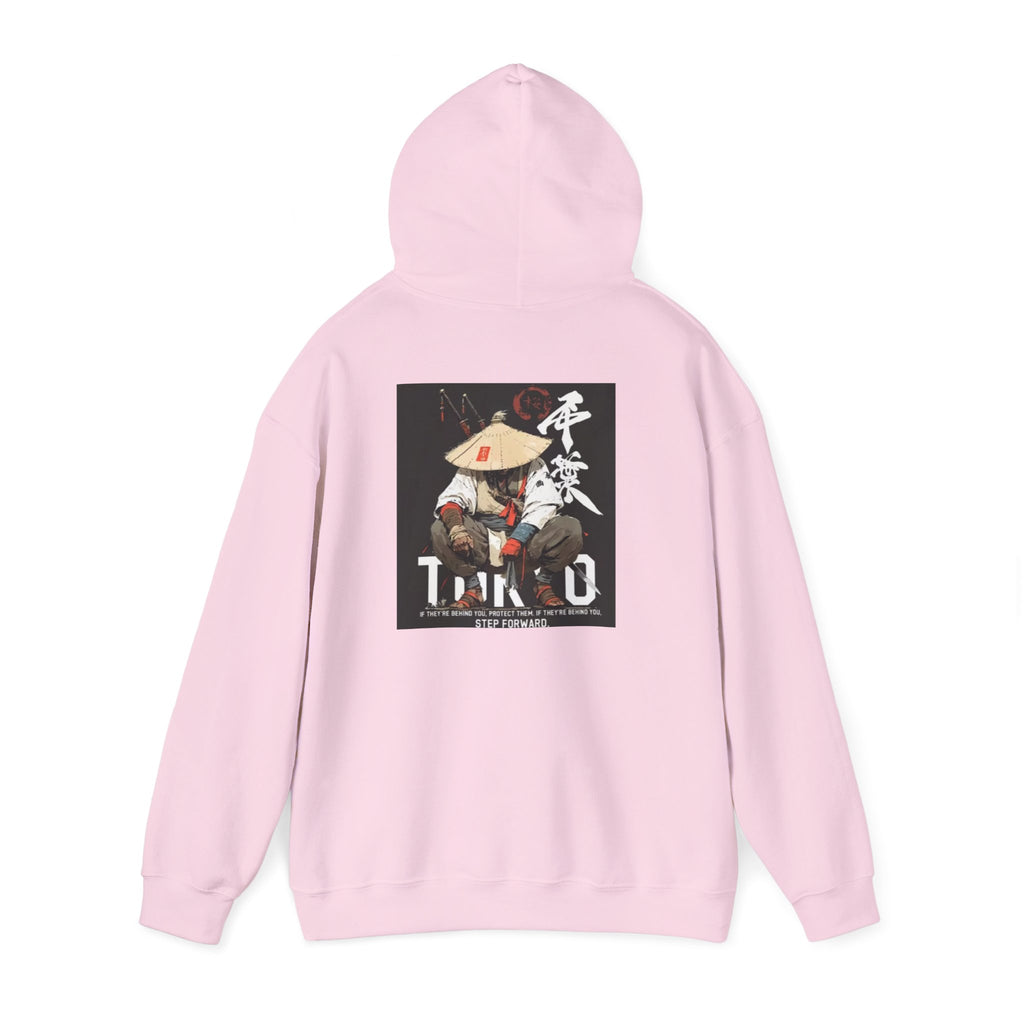 Samurai Warrior Hoodie — Ronin Tanka Graphic Hooded Sweatshirt