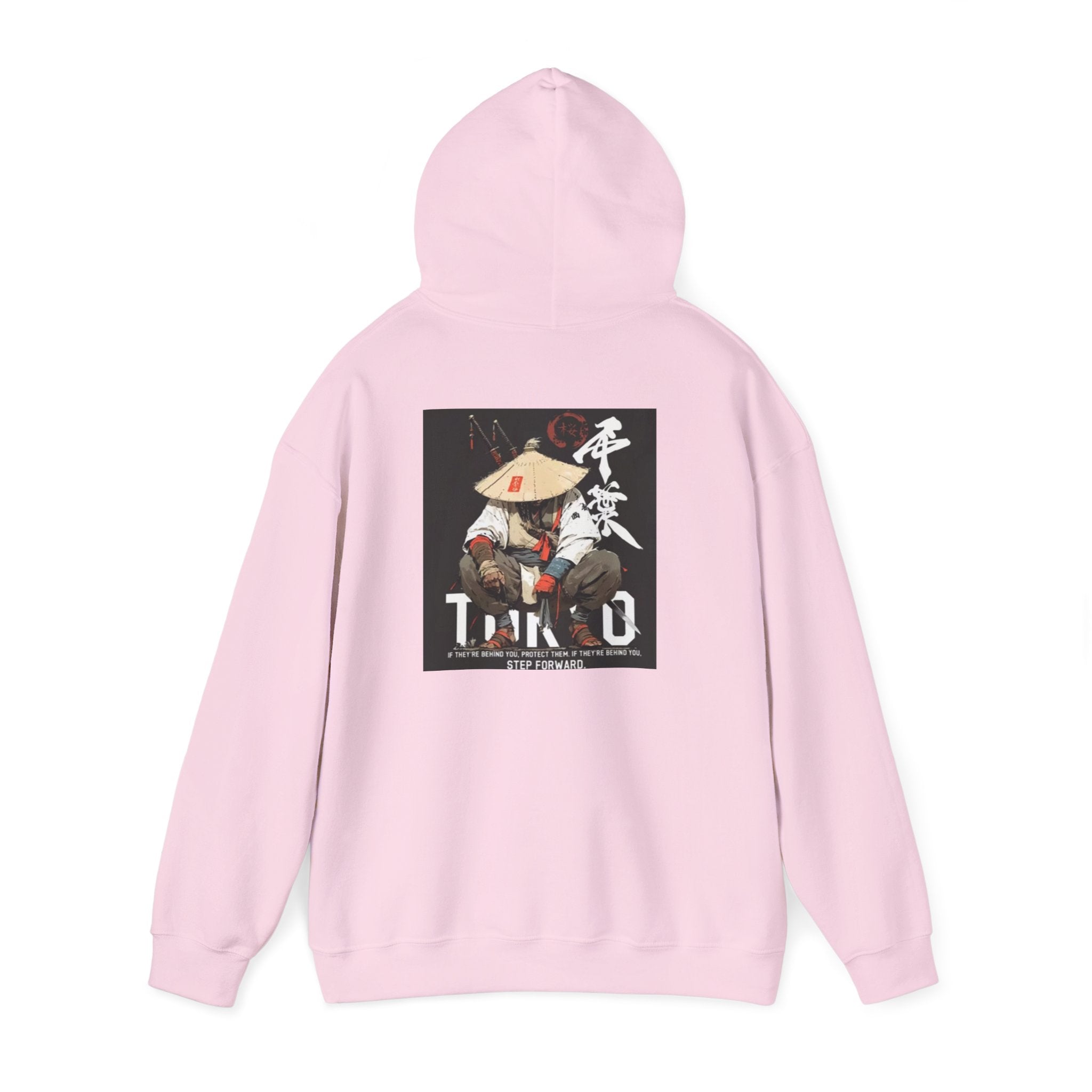 Samurai Warrior Hoodie — Ronin Tanka Graphic Hooded Sweatshirt