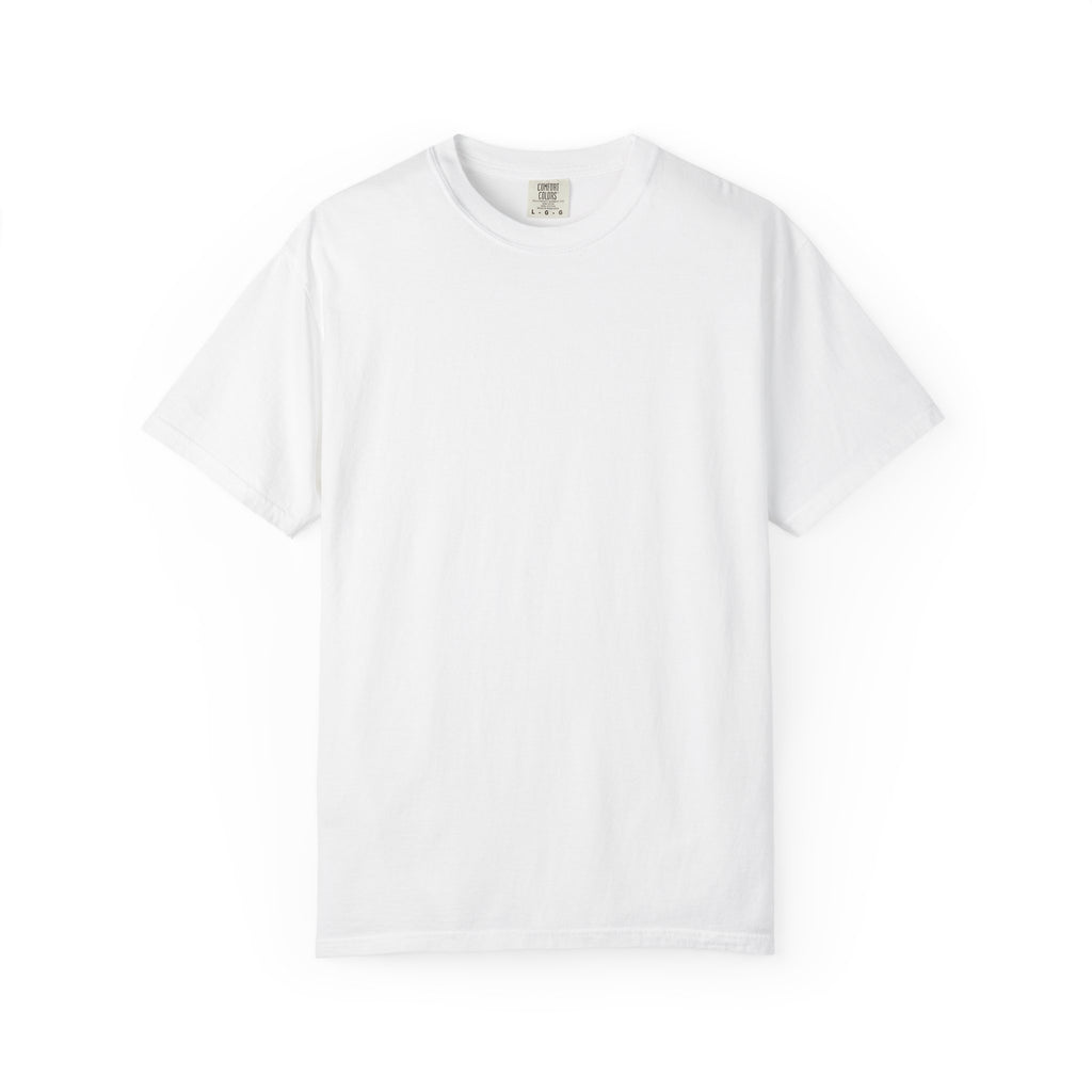 Classic White T-Shirt — Garment-Dyed Crew Tee