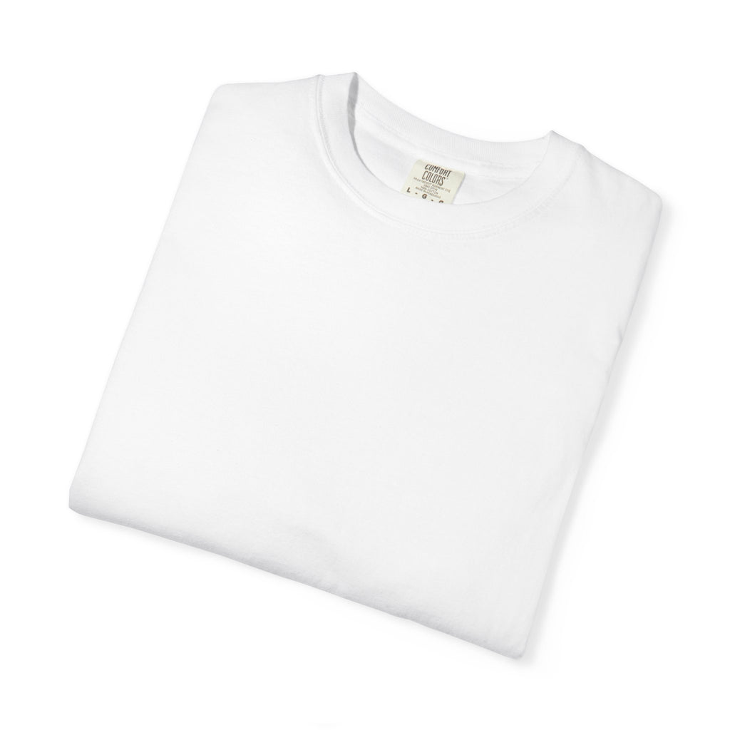 Classic White T-Shirt — Garment-Dyed Crew Tee