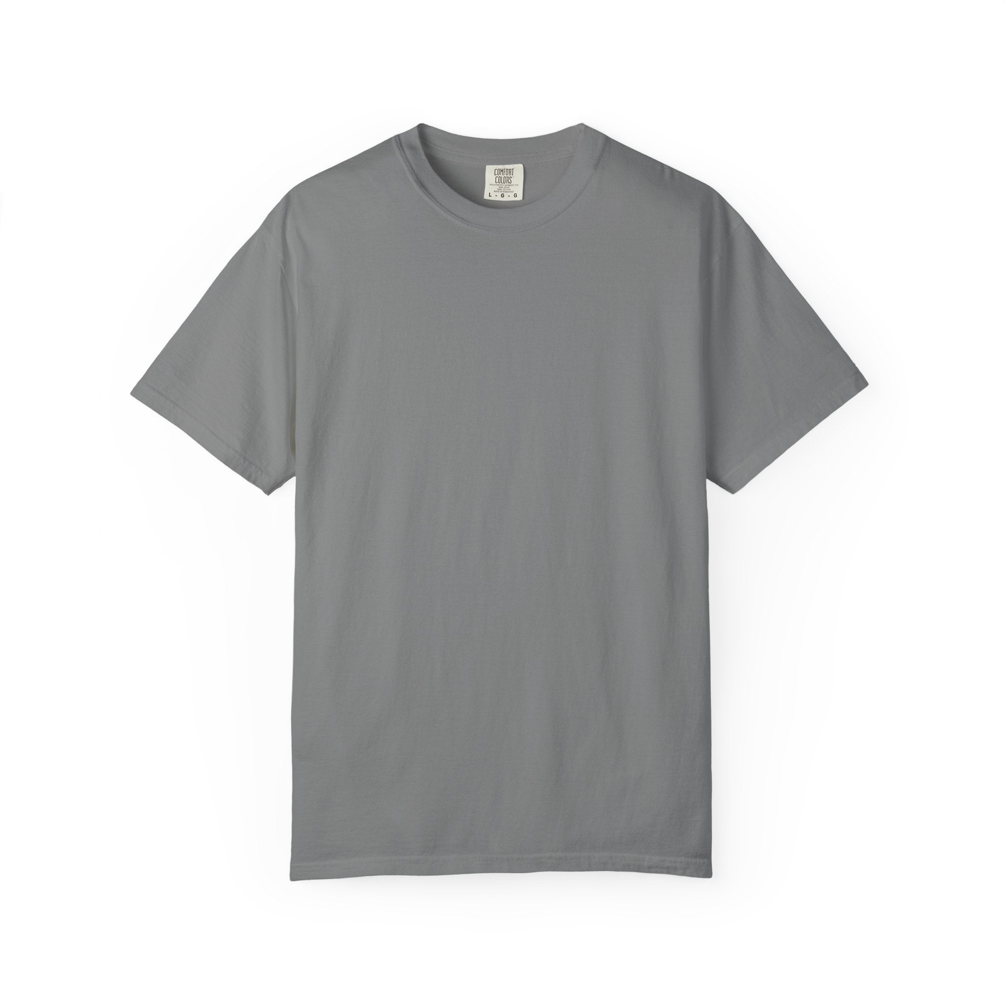 Classic White T-Shirt — Garment-Dyed Crew Tee