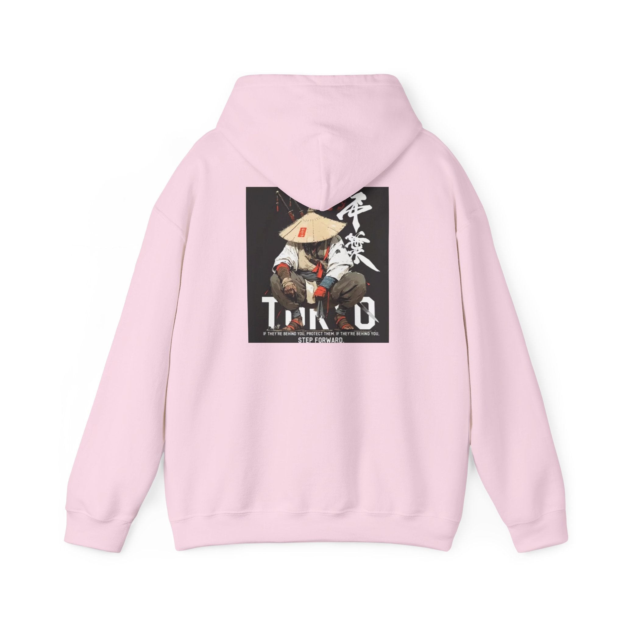 Samurai Warrior Hoodie — Ronin Tanka Graphic Hooded Sweatshirt