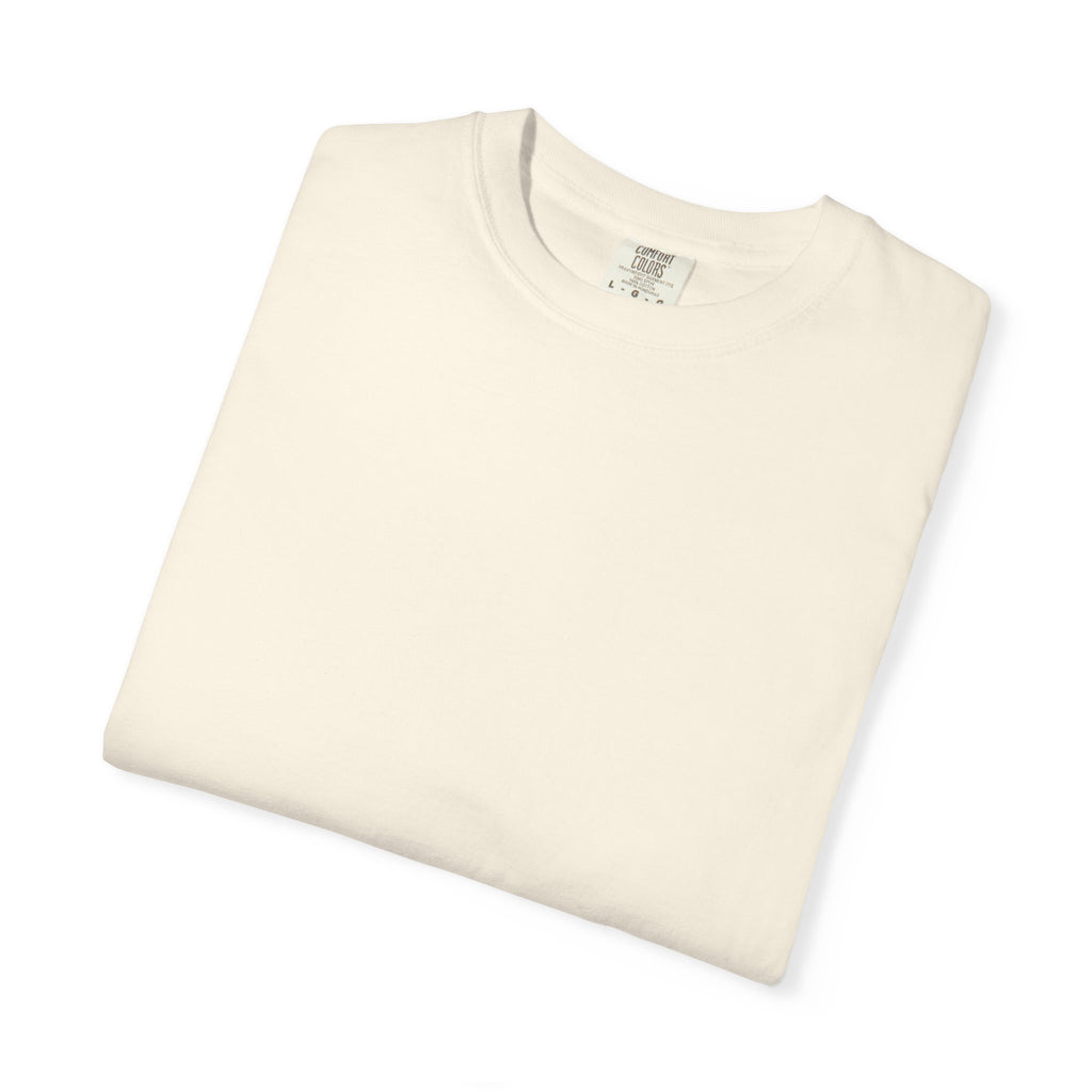 Classic White T-Shirt — Garment-Dyed Crew Tee