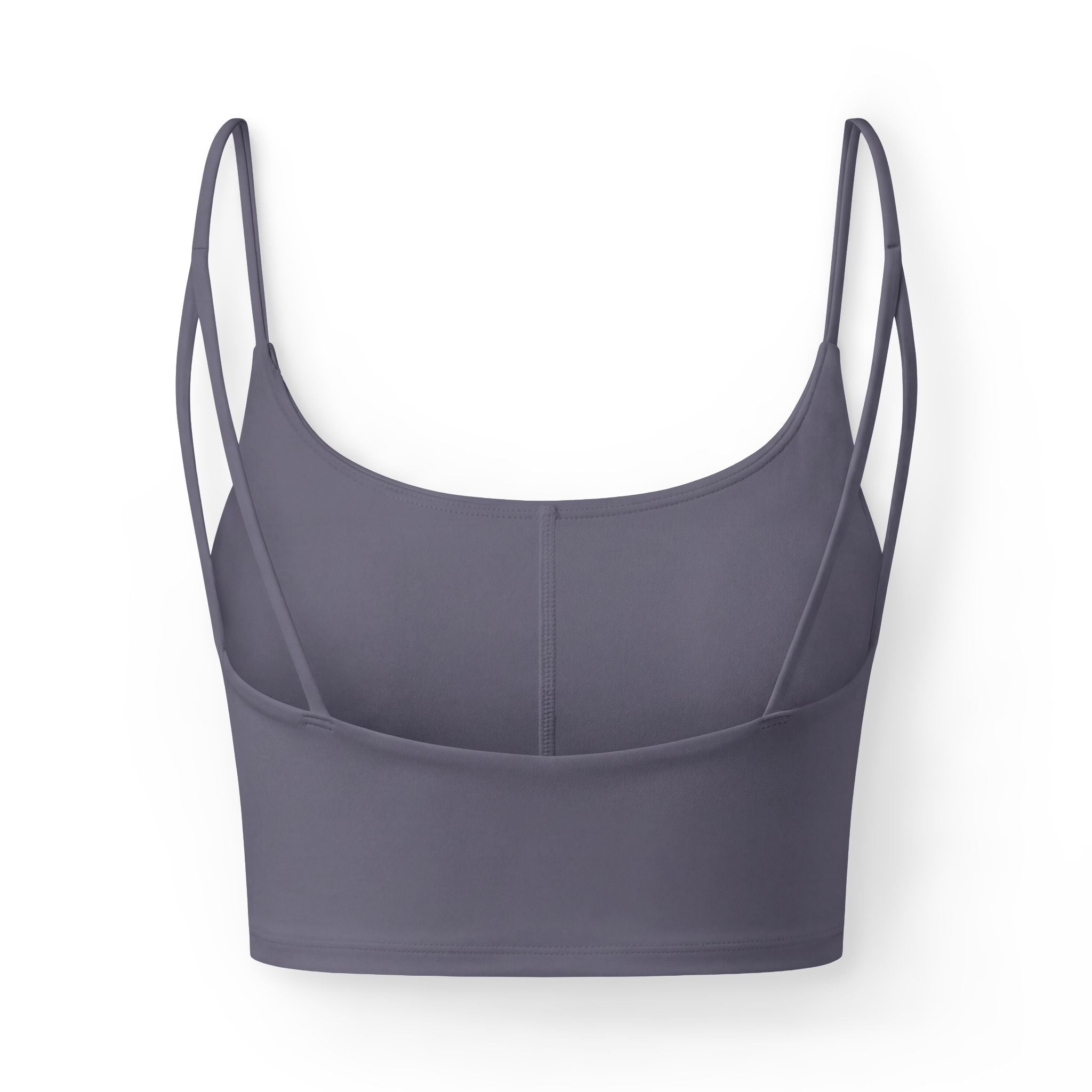 Women's Luxe Bra — Seamless Strappy Crop Sports Bra for Yoga & Everyday Wear