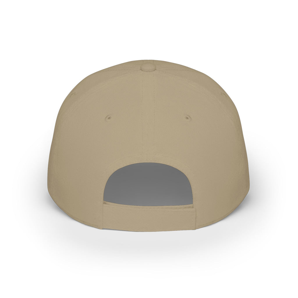 Italian Honey Low Profile Baseball Cap — Script Logo Hat for Italian Heritage & Gifts