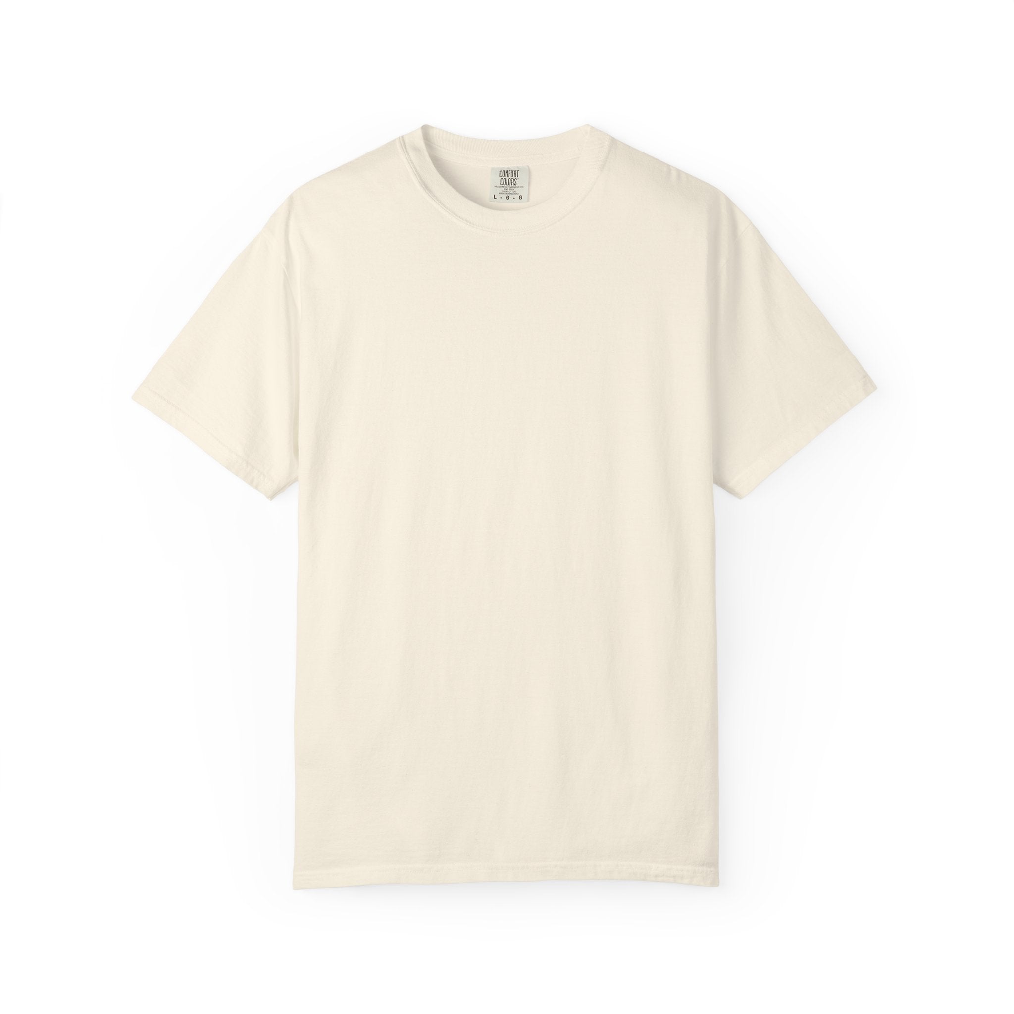 Classic White T-Shirt — Garment-Dyed Crew Tee